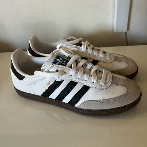 adidas Shoes - Adidas Samba Black White Grey Size 7.5